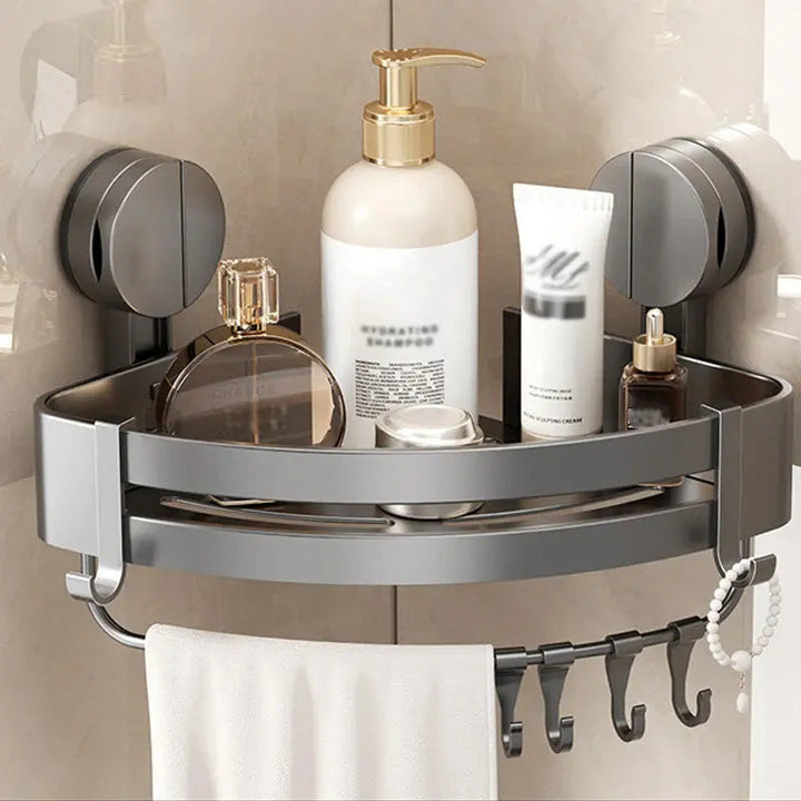 BowLift | Space-saving floating shelf with drainage holes