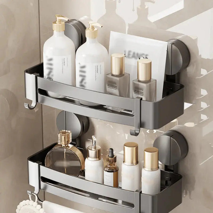 BowLift | Space-saving floating shelf with drainage holes