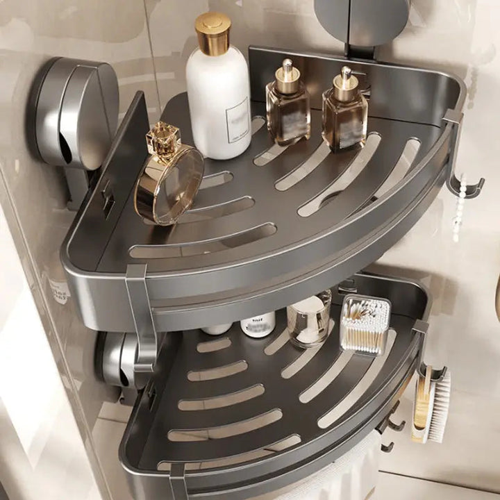BowLift | Space-saving floating shelf with drainage holes