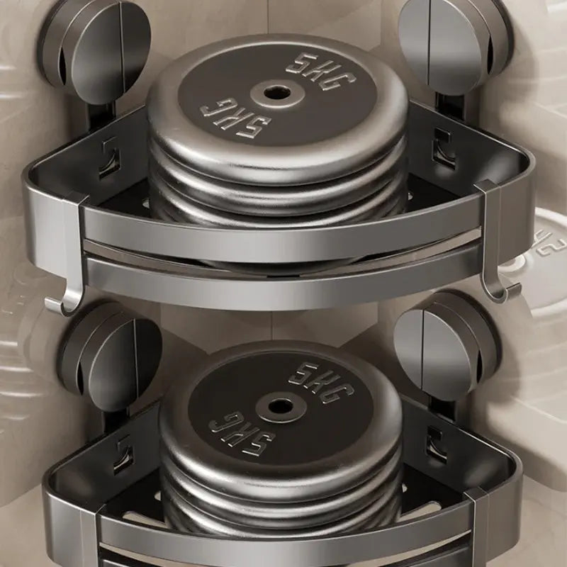 BowLift | Space-saving floating shelf with drainage holes