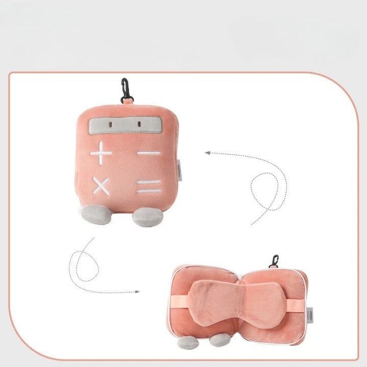 BowLift | Plush Game Console Eye Mask Travel Pillow