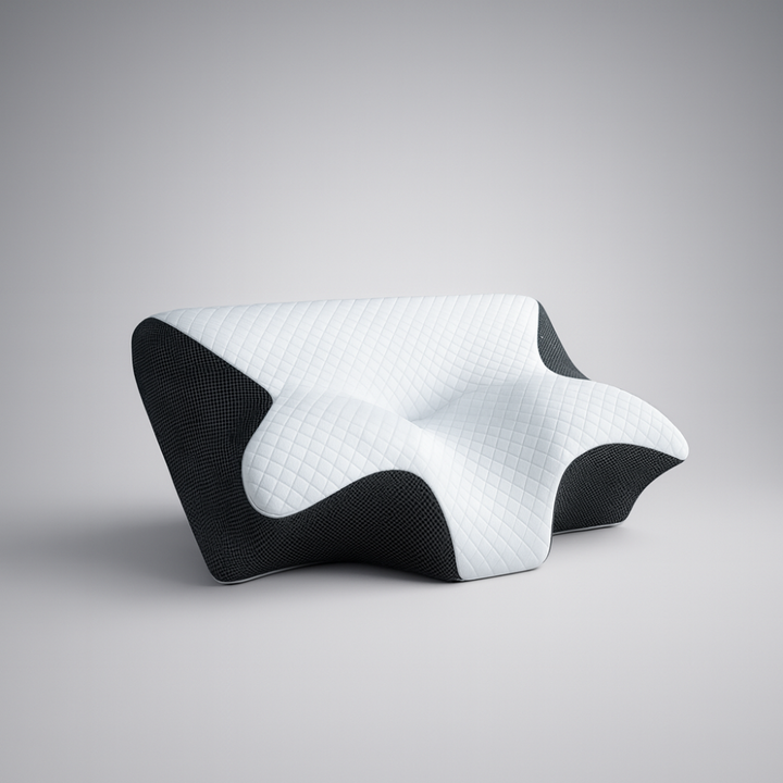 BowLift | Memory Foam Orthopedic Pillow for Sleeping in Any Position – Ergonomic Support for Neck and Shoulders, Breathable Cover