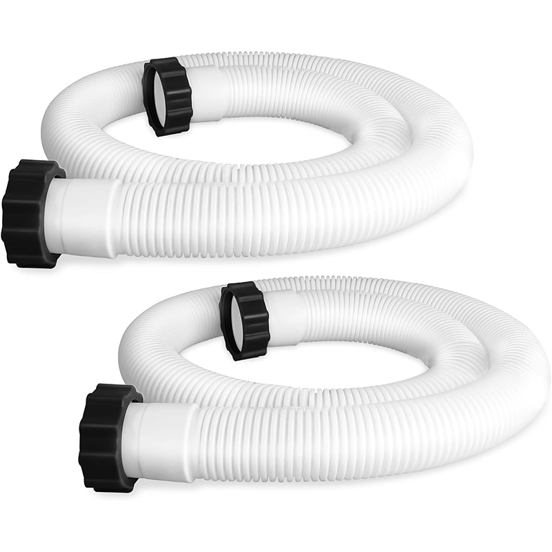 BowLift | 2 Pieces Pool Hoses for Above Ground Pools 1 1/2 Inch Diameter 59 Inch Length Pool Pump Hose Replacement Pool Hose Filter Pump Hose Accessories