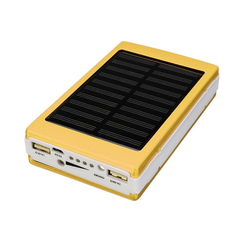 BowLift | Portable 5x18650 Powerbank  Pover Power Bank 18650 Solar Power Bank Case DIY Box Dual USB Kit Phone Charger Flashlight