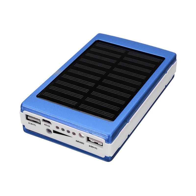 BowLift | Portable 5x18650 Powerbank  Pover Power Bank 18650 Solar Power Bank Case DIY Box Dual USB Kit Phone Charger Flashlight