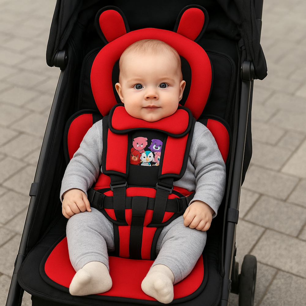 BowLift | Portable Baby Travel Seat Harness Lightweight Foldable Safety Chair