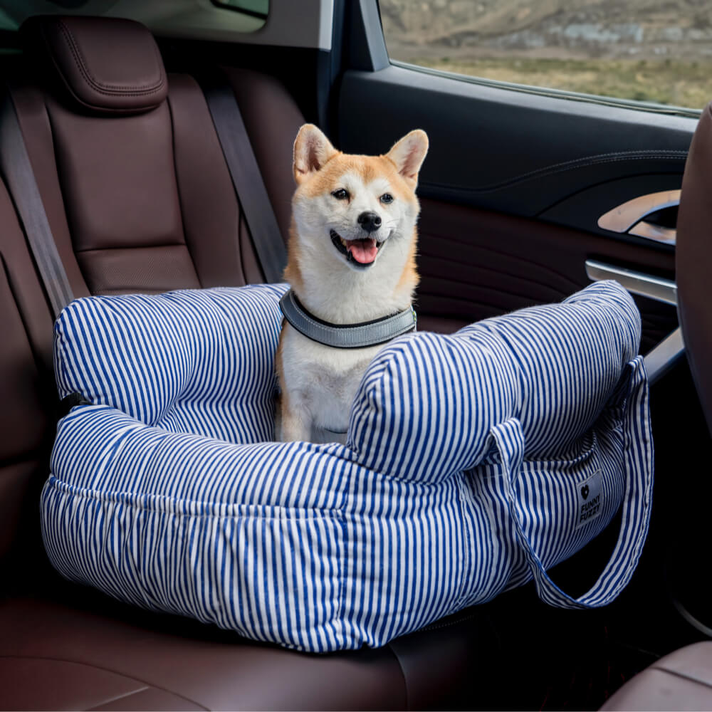 BowLift | ComfyRide | Dog Car Seat Bed – Safe, Soft & Travel-Friendly Pet Carrier