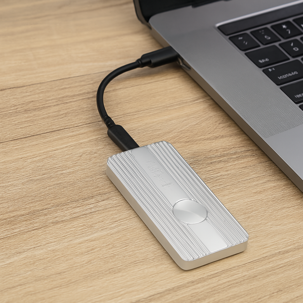 BowLift | Portable SSD External Drive High-Speed USB-C Solid State Storage