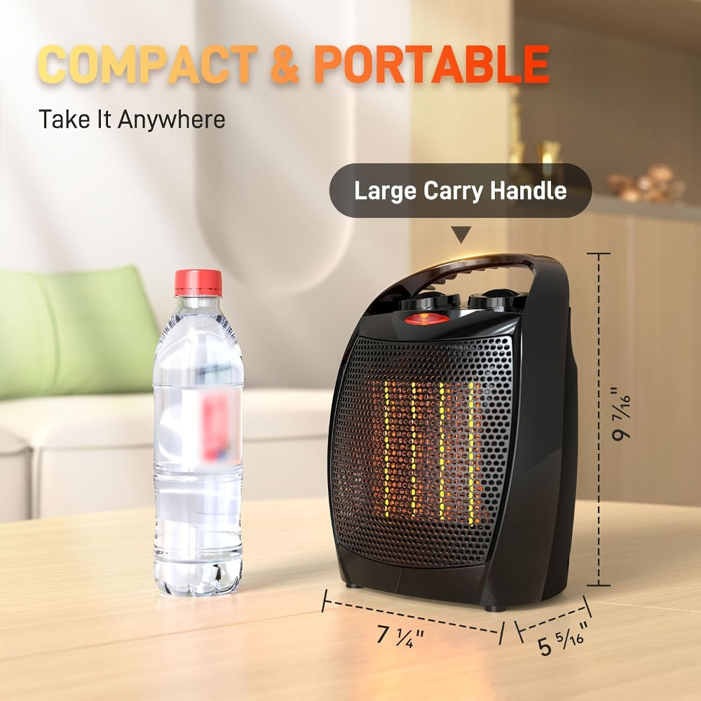 BowLift | Portable Electric Space Heater Adjustable Thermostat Indoor Use