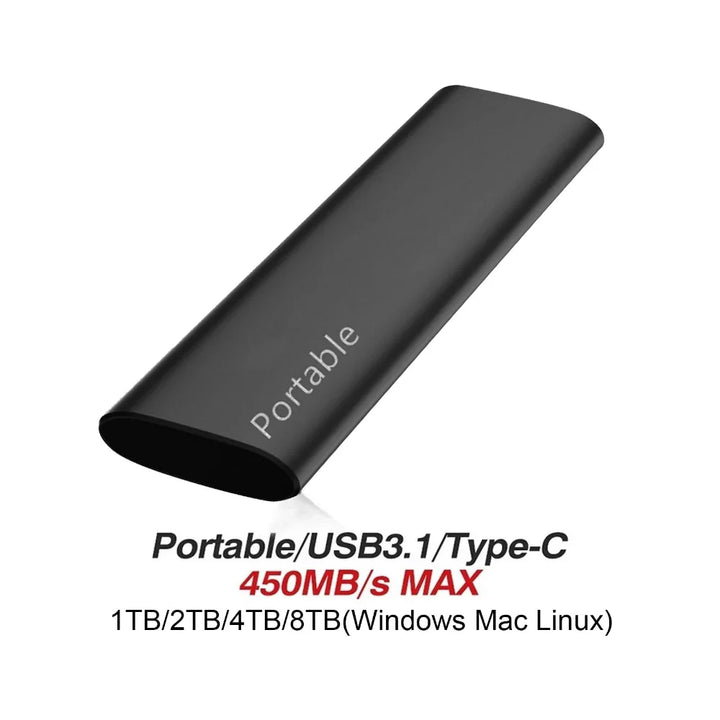 BowLift | Portable External SSD High Speed Aluminum Storage Drive