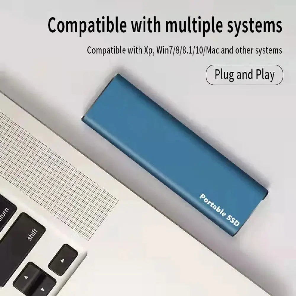 BowLift | Portable External SSD High Speed Aluminum Storage Drive