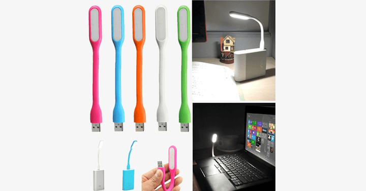 BowLift | LED USB Portable Flashlight – Lightning Colors around you!