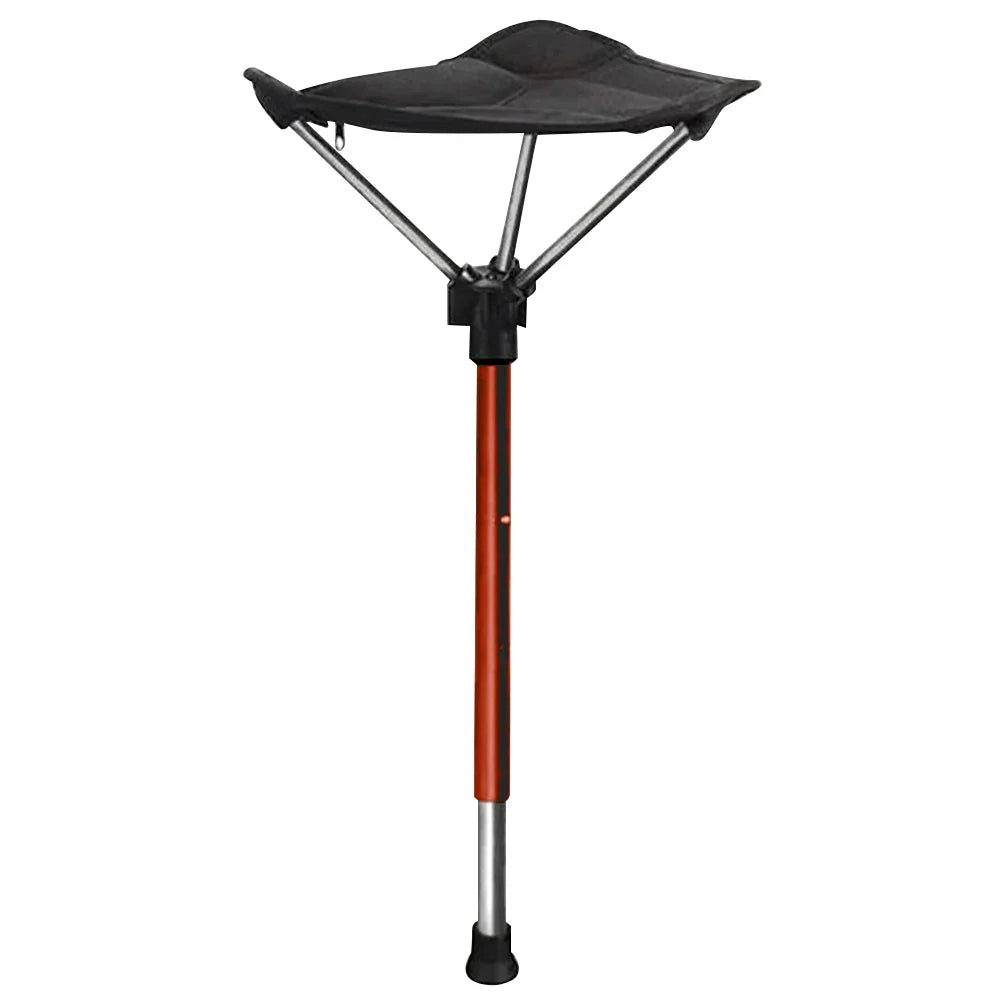 BowLift | Adjustable Aluminum Alloy Folding Camping Stool 125kg Load Bearing for Hiking Travel