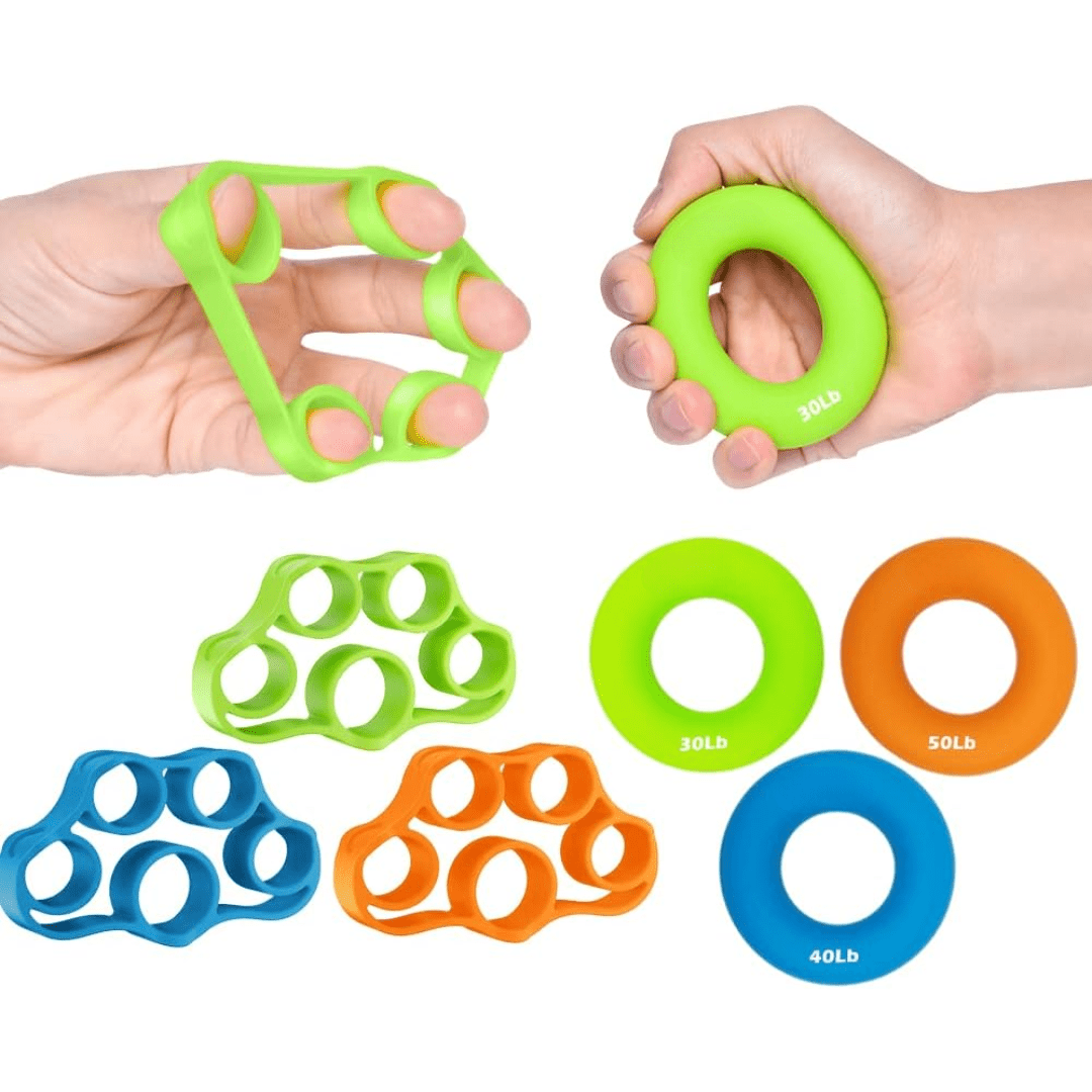 BowLift | 6-piece hand trainer set for better grip strength & pain relief
