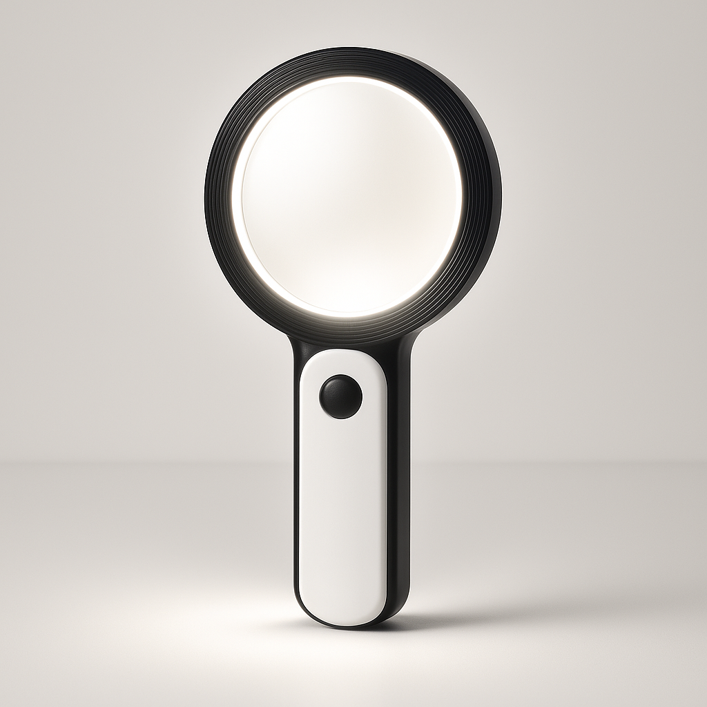 BowLift | Magnifying Glass LED Light Handheld Reading Tool