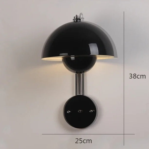 Modern LED Wall Lamp with Mushroom | Stylish Night Light for Bedrooms & Living Rooms | Bowlift