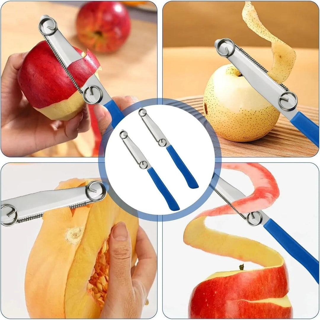 BowLift | Practical Kitchen Set 3-in-1 – Peeler, Spiral Cutter & Citrus Juicer in one
