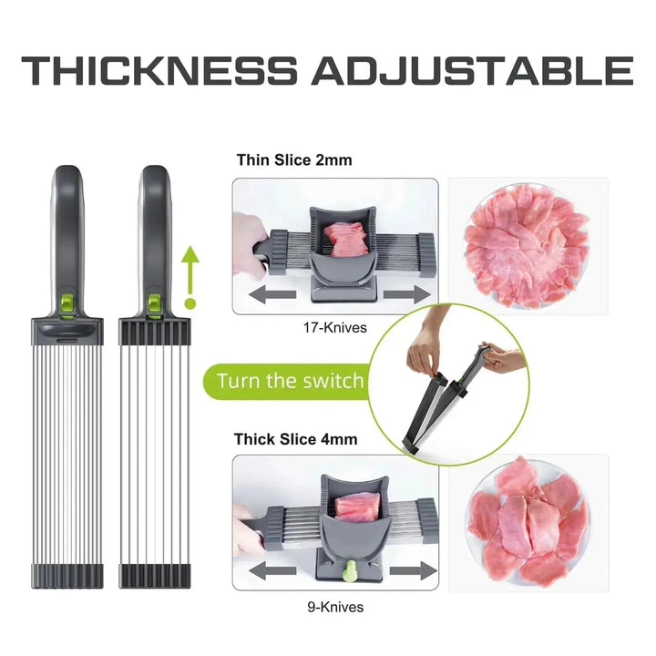 BowLift | Precise 17-blade meat slicer – uniform professional slices