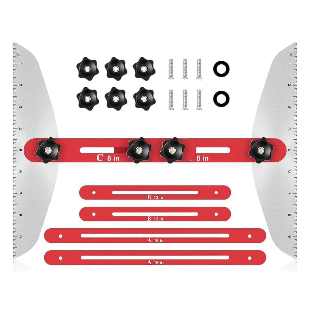 BowLift | Precise Stair Measuring Tool — Adjustable Aluminum Angle Template