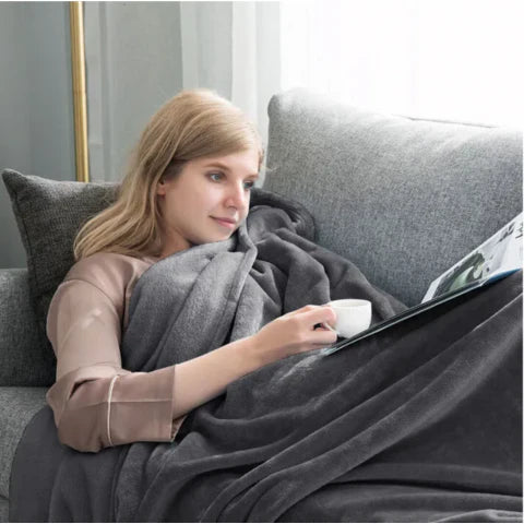 BowLift | Waterproof Plush Blanket | Stain-Resistant, Reversible Design for Furniture Protection and Cozy Comfort