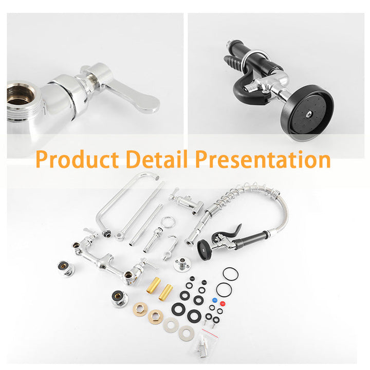BowLift | Commercial Kitchen Faucet, Restaurant And Hotel Faucet, High Pressure Hot And Cold Dishwashing Shower