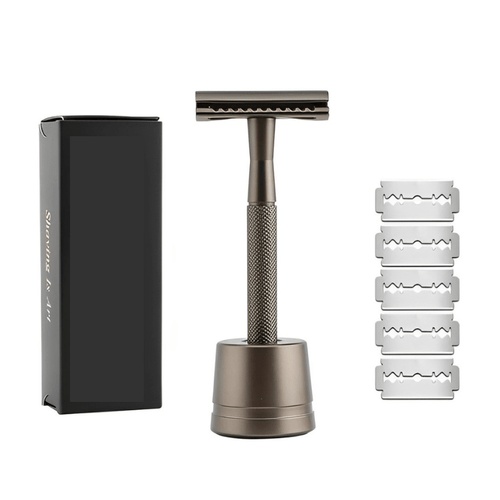BowLift | PrecisionBlade – Luxury 5-Blade Razor with Ergonomic Grip & Replaceable Blades