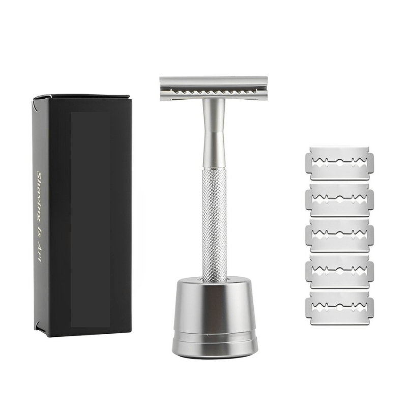 BowLift | PrecisionBlade – Luxury 5-Blade Razor with Ergonomic Grip & Replaceable Blades
