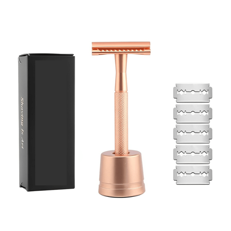 BowLift | PrecisionBlade – Luxury 5-Blade Razor with Ergonomic Grip & Replaceable Blades
