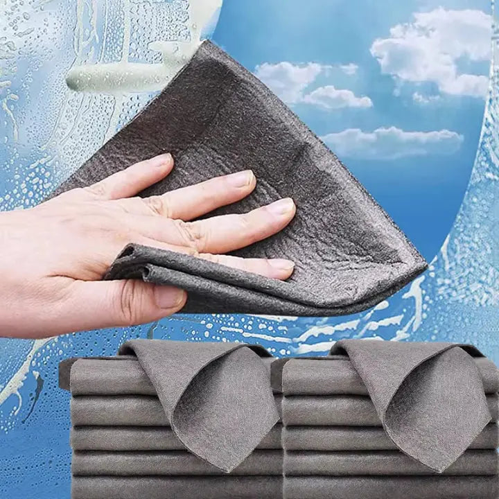 MicroCleanX Premium Microfiber Cloths — Make any surface brilliantly clean and streak-free in no time! | Bowlift