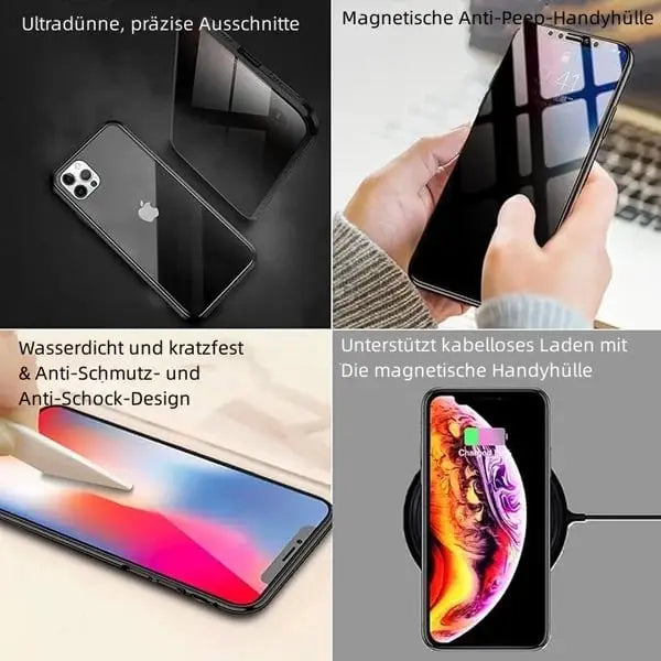 BowLift | Privacy phone case – Slim pRedection with privacy filter and metal frame