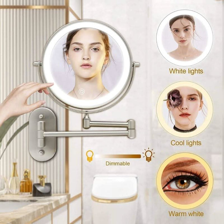 BowLift | LUXMIRROR – Deluxe Golden Makeup Mirror