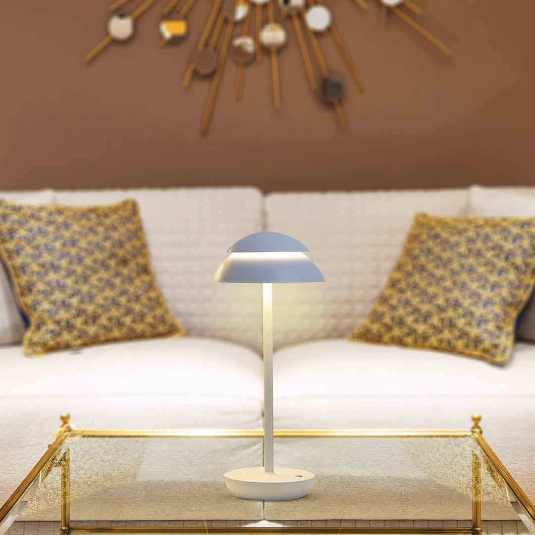 BowLift | Luxora - Rechargeable Wireless Touch Table Lamp