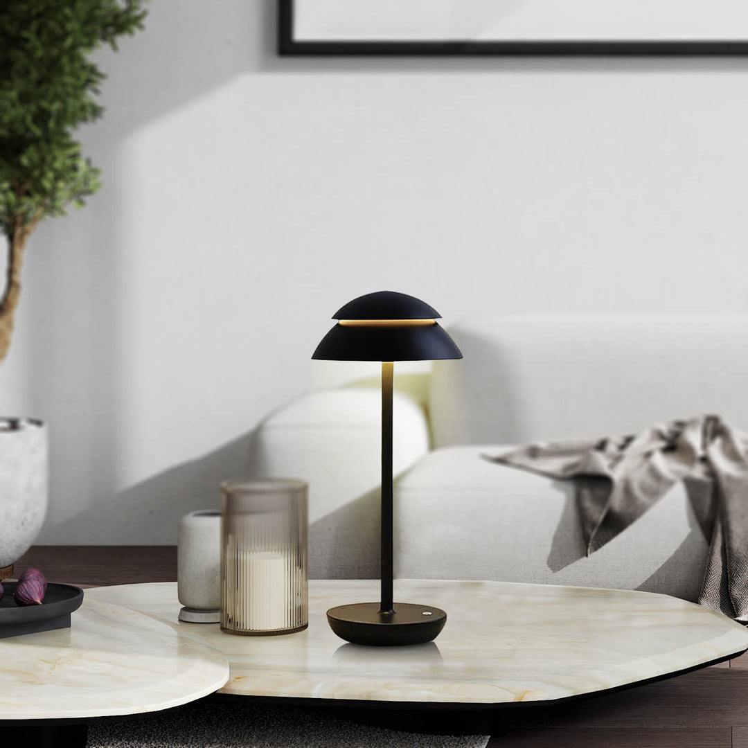 BowLift | Luxora - Rechargeable Wireless Touch Table Lamp