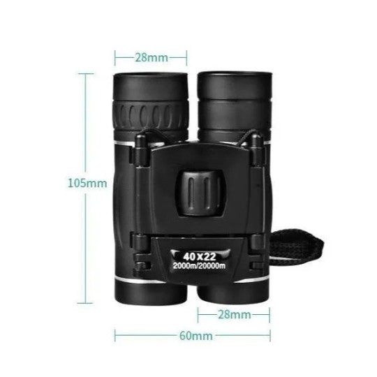 Professional 40x22 Binoculars for Hunting and Outdoor Activities – High-Quality Optics for Nature Observation | Bowlift
