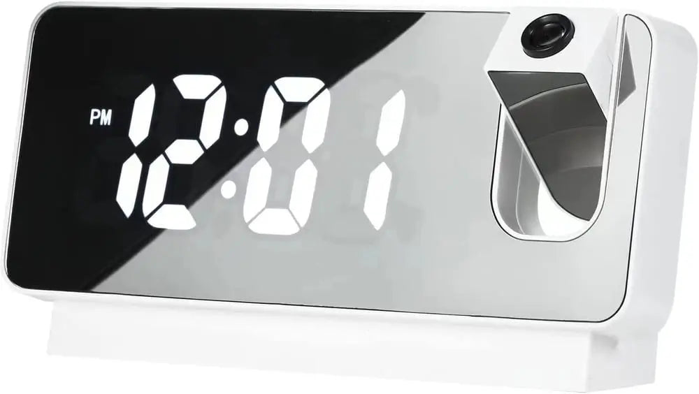 BowLift | Projection alarm clock with mirror display and large LED screen