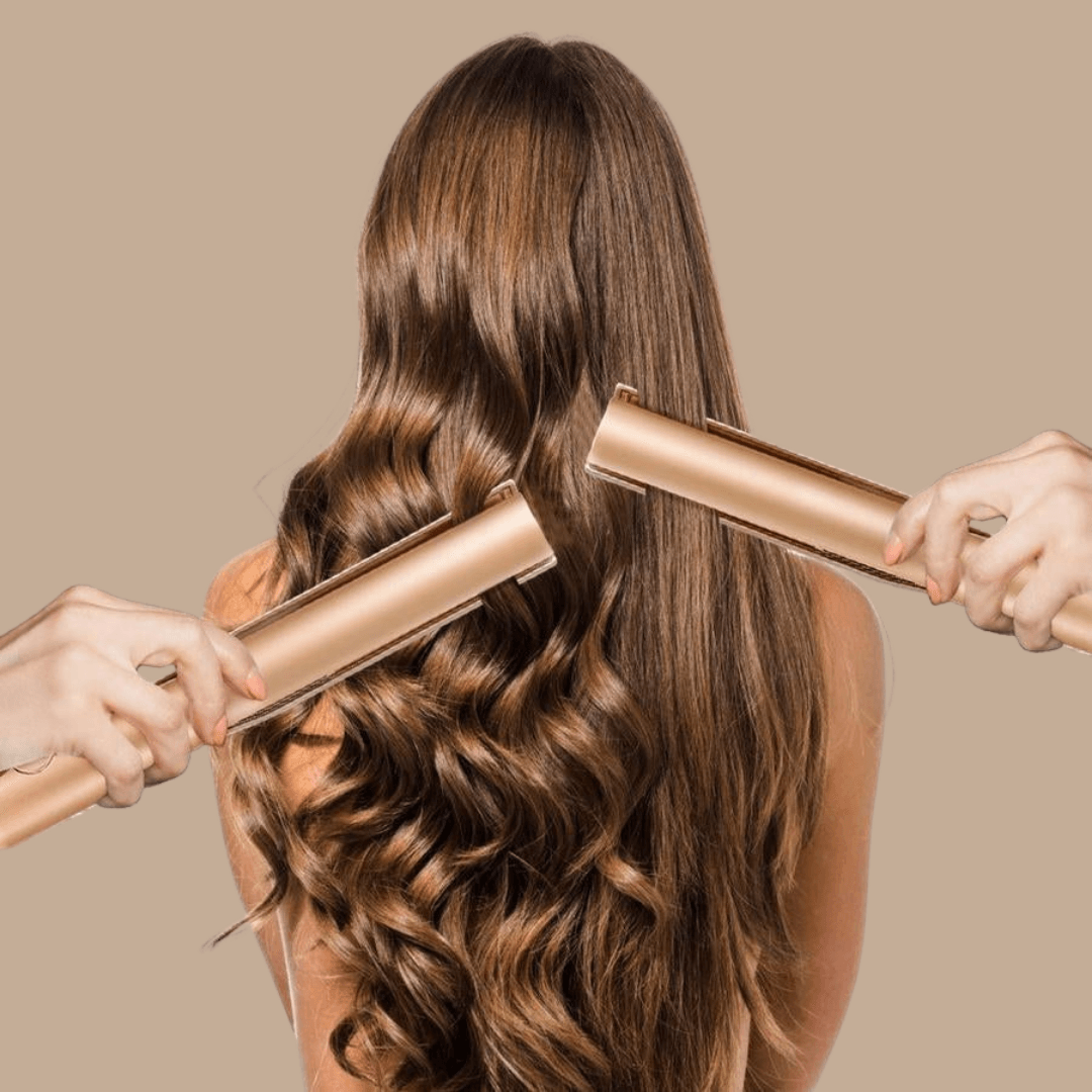 BowLift | Hair straightener with ceramic plates – fast heating and smooth styling