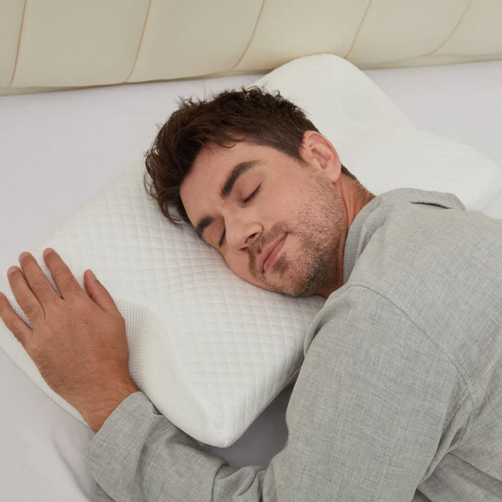 BowLift | Cervical Pillow for Neck Pain Relief – Orthopedic Memory Foam Neck Support Pillow for Cervical, Shoulder & Back Alignment