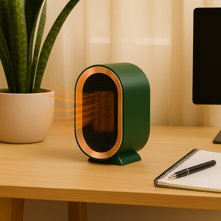 BowLift | Portable Electric Heater Energy-Efficient Ceramic Low Energy Consumption, Quiet and Compact for Rooms 21-30 m²