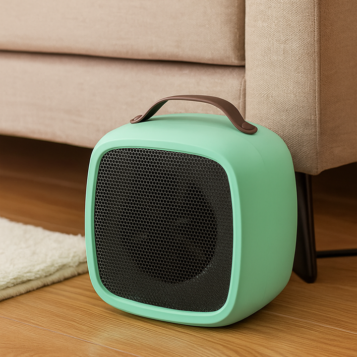 BowLift | Portable Electric Heater PTC 300W/600W – Silent and Energy-Saving Indoor Heater, Perfect for Bedroom and Office
