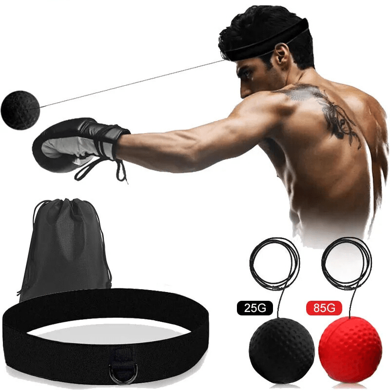 BowLift | PunchPro – Reflex ball for boxing training & reaction improvement with 2 training balls