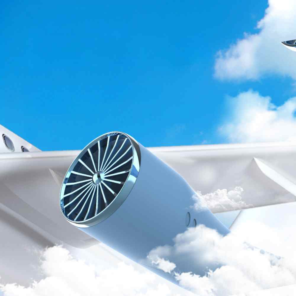 Bladeless Portable Neck Fan with 3 Speed Silent Cooling 4000 mAh Rechargeable | Bowlift