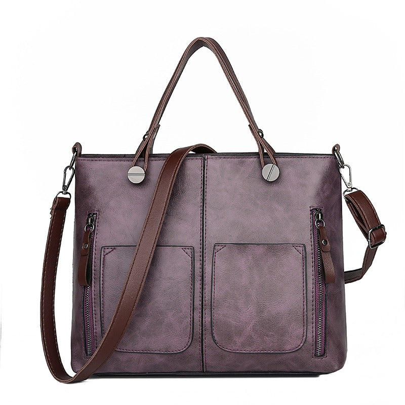 BowLift | Elly – Women’s Vintage Leather Shoulder Bag | Handmade & Elegant Design