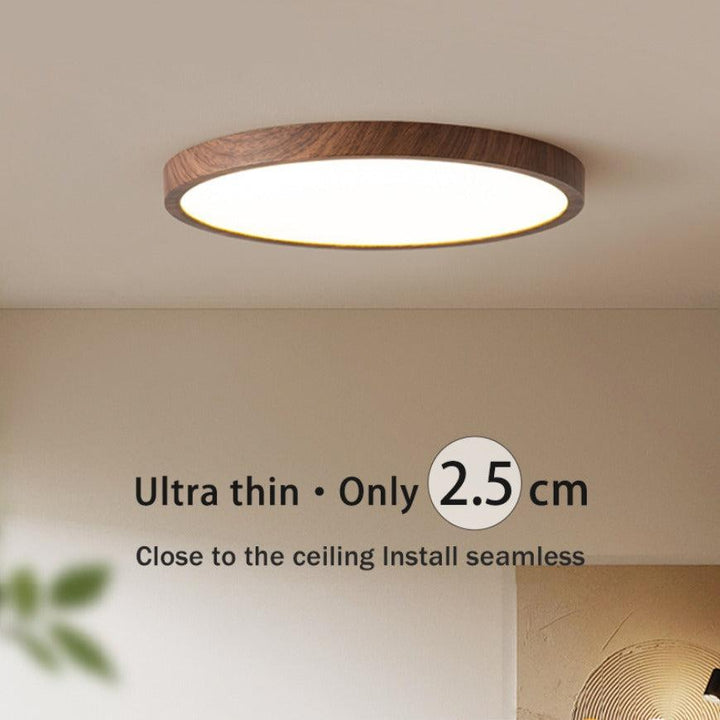 BowLift | LED Ultrathin Circular Ceiling Light Fixture - Modern Design for Living Room & Kitchen Lighting