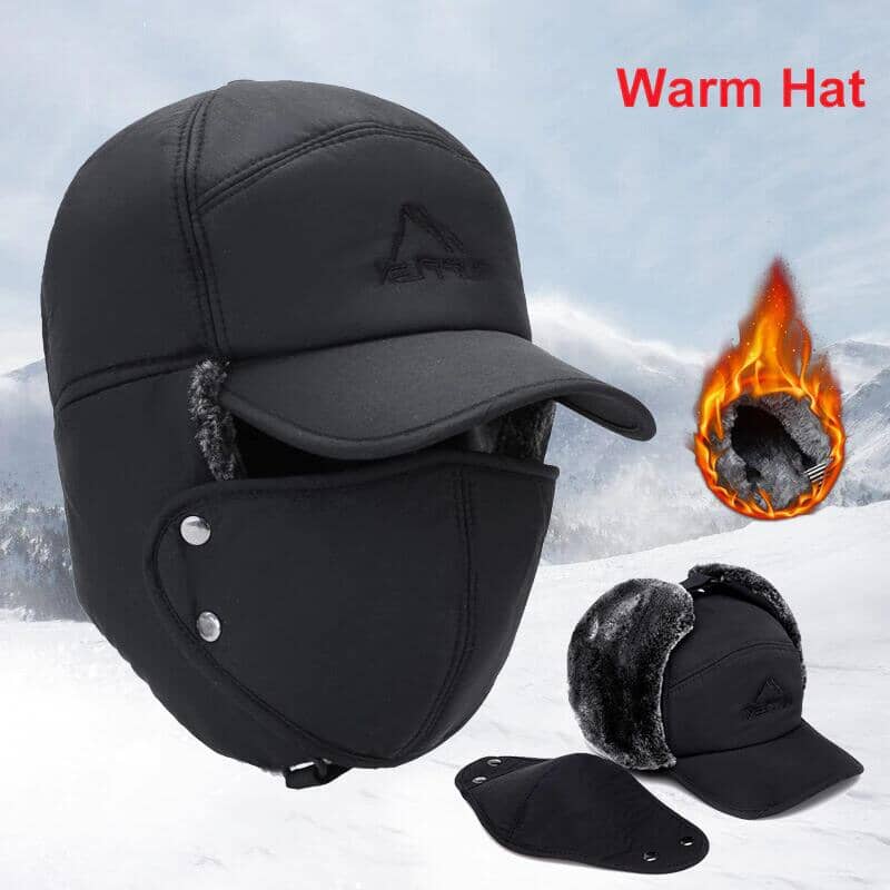 BowLift | Unisex windproof & warm & ear protection & face protection hat