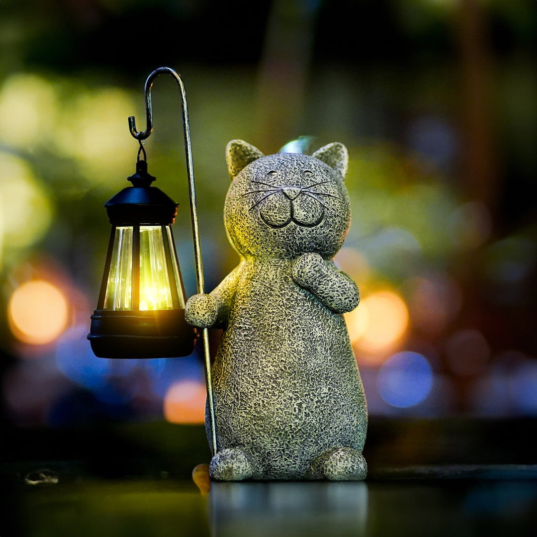 BowLift | GlowPaw - Golden Cat with Soft Glow