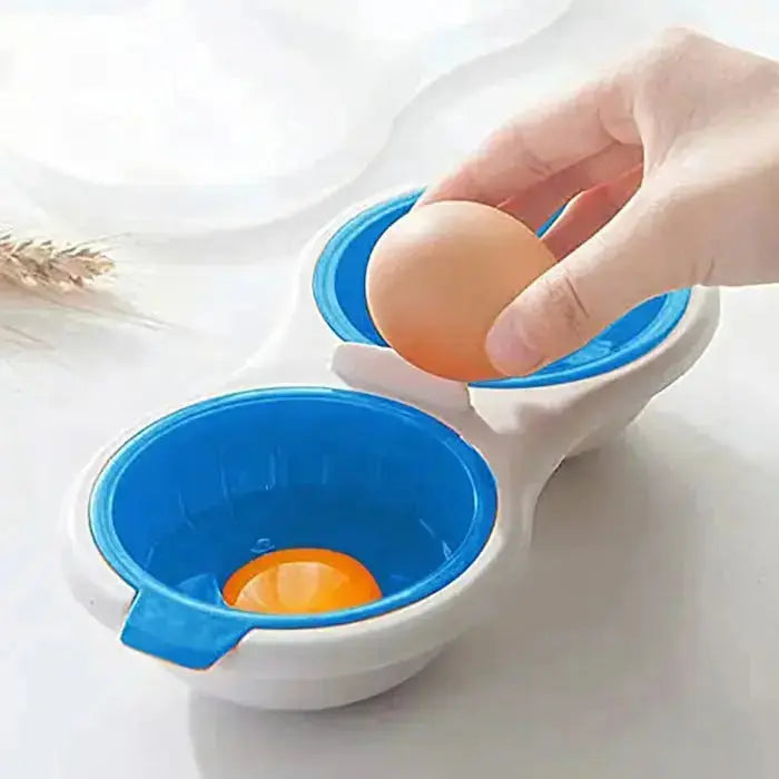 BowLift | Microwave Egg Cooker | Portable | Food-Grade Plastic | 24×11×6 cm