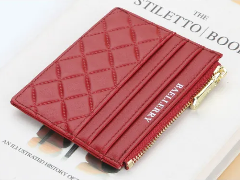 Stylish Padded Card Holder for Desk Bowlift