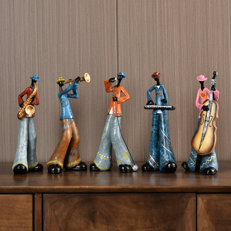 BowLift | Wall Art Resin Jazz Musician Sculpture