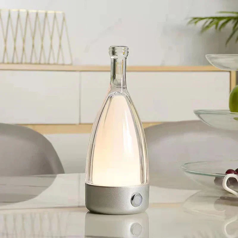 BowLift | Create an atmosphere with a bottle-shaped LED lamp