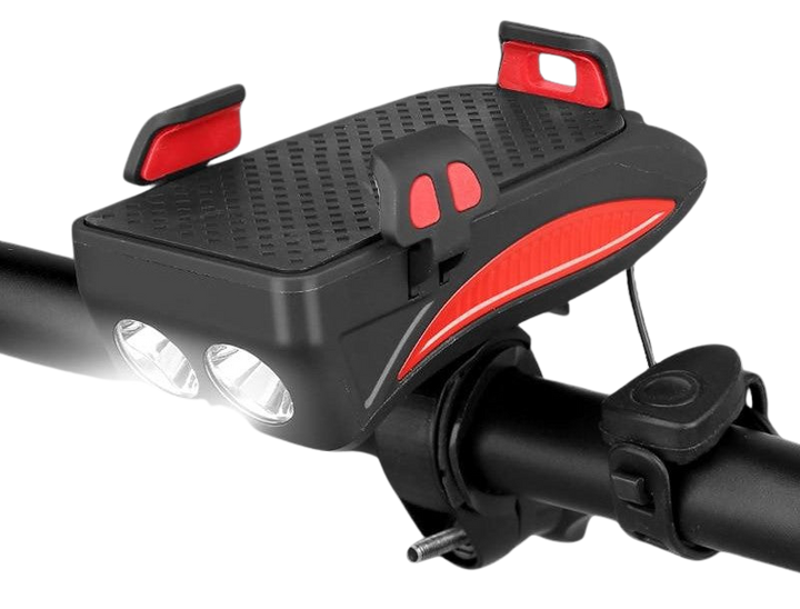 BowLift | Compact 4-in-1 bicycle device with horn, light & charging function